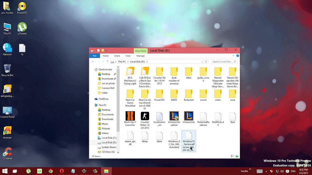 full version windows 10