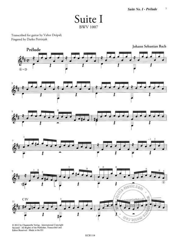 Bach cello suite 2 guitar pdf chords